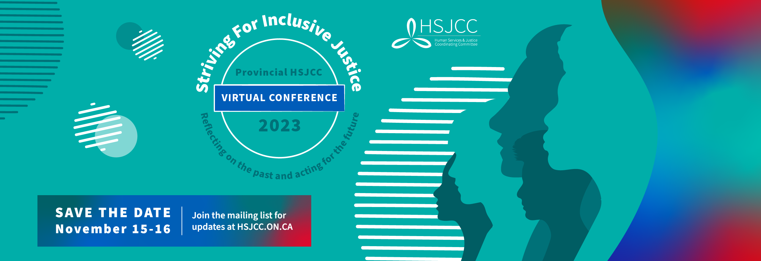 HSJCC Conference Save the Date Poster