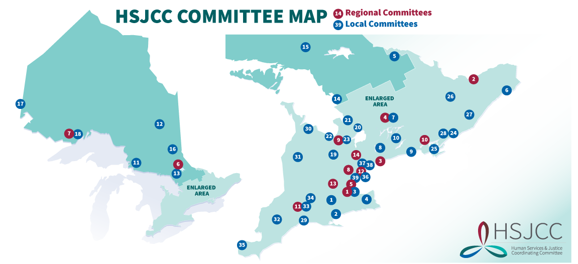 HSJCC Committee Map